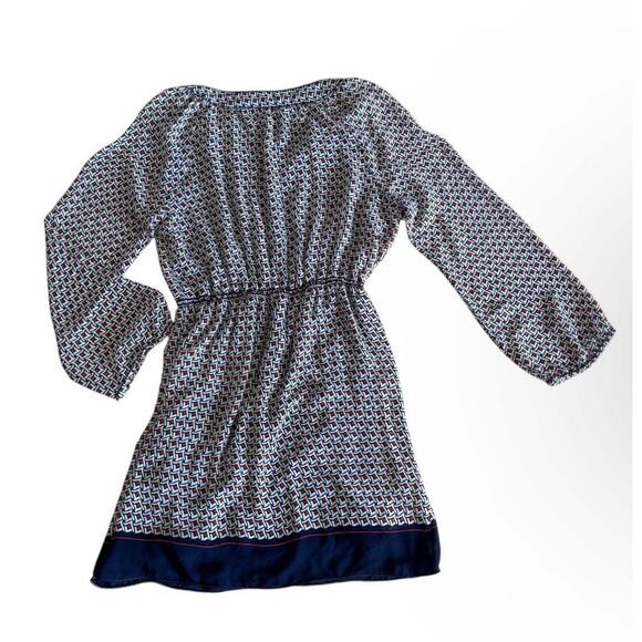 Philosophy Dress Geometric Patterned Long Sleeve Size Small - Picture 3 of 5